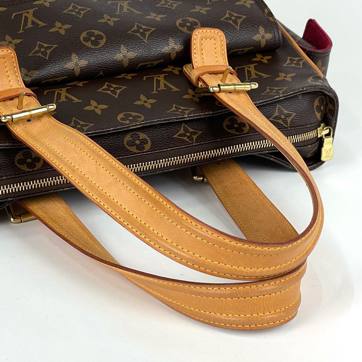 Louis Vuitton Multipuri City Handbag Shoulder Tote Monogram Brown — view 7