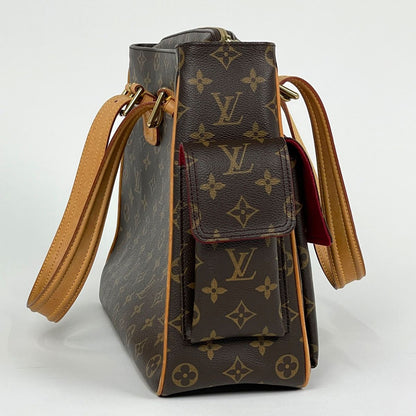 Louis Vuitton Multipuri City Handbag Shoulder Tote Monogram Brown — view 6