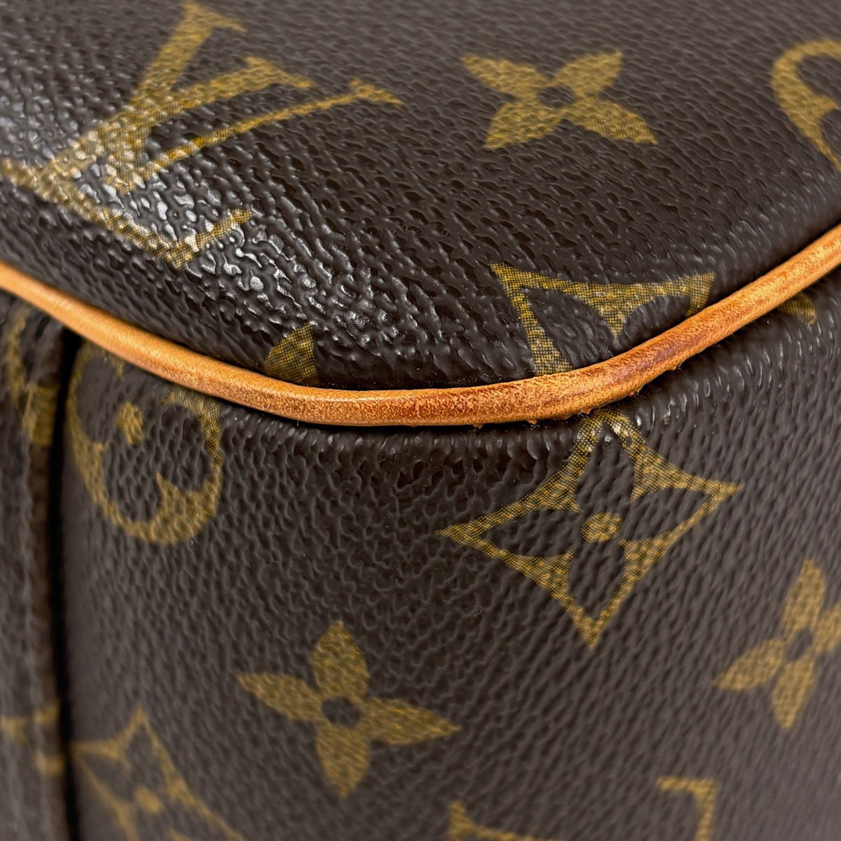Louis Vuitton Excursion Shoes Case Handbag Monogram Brown — view 3