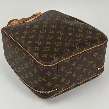 Louis Vuitton Excursion Shoes Case Handbag Monogram Brown — view 2