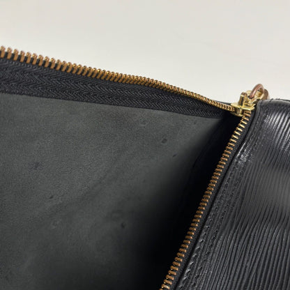 Louis Vuitton Keepall 50 Boston Bag Epi Noir — view 8
