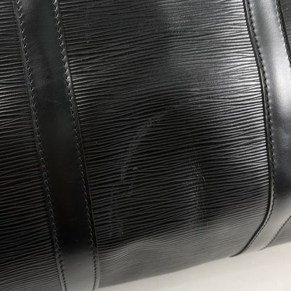 Louis Vuitton Keepall 50 Boston Bag Epi Noir — view 4