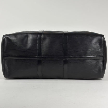 Louis Vuitton Keepall 50 Boston Bag Epi Noir — view 2