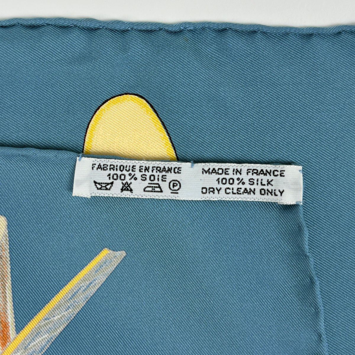 Hermes Carre 90 Jardin Creole Cles Ol' Paradise Scarf Silk Blue Multicolor — view 2