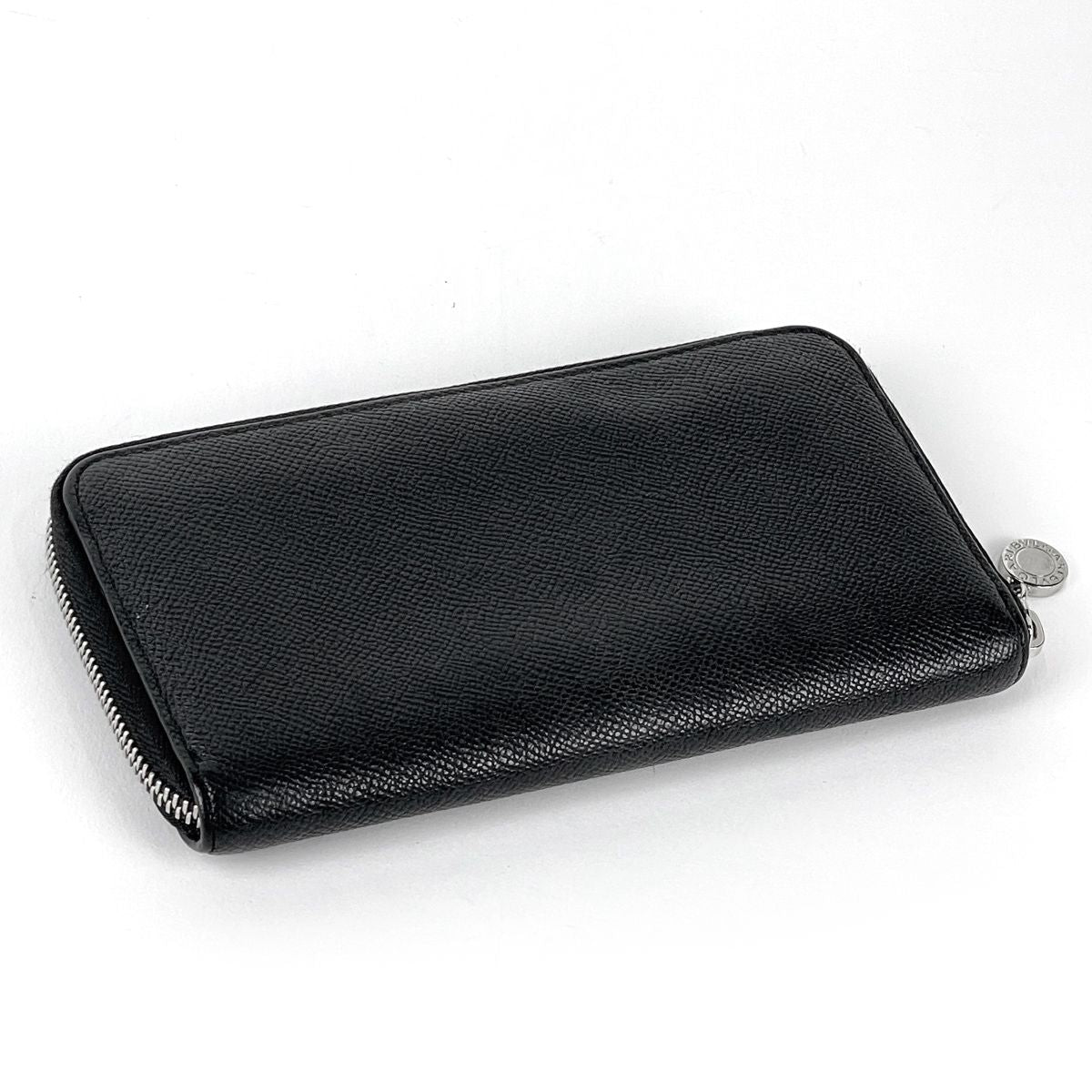 Bvlgari Zip Around Wallet Classico Leather Black — view 2