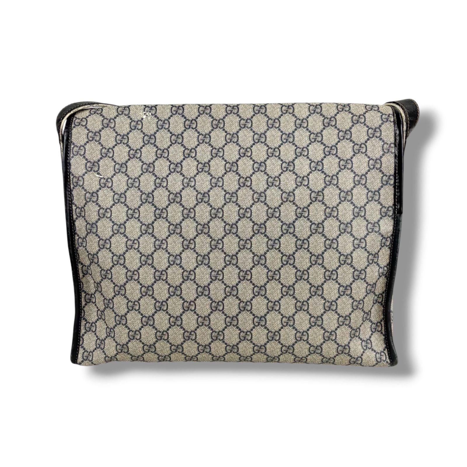 Gucci Messenger Bag GG Supreme Sherry Line Navy — view 3