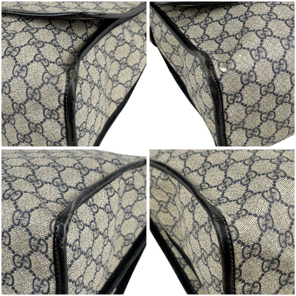 Gucci Messenger Bag GG Supreme Sherry Line Navy — view 6