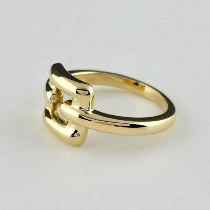 Tiffany & Co Biscayne Ring YG Yellow Gold — view 2