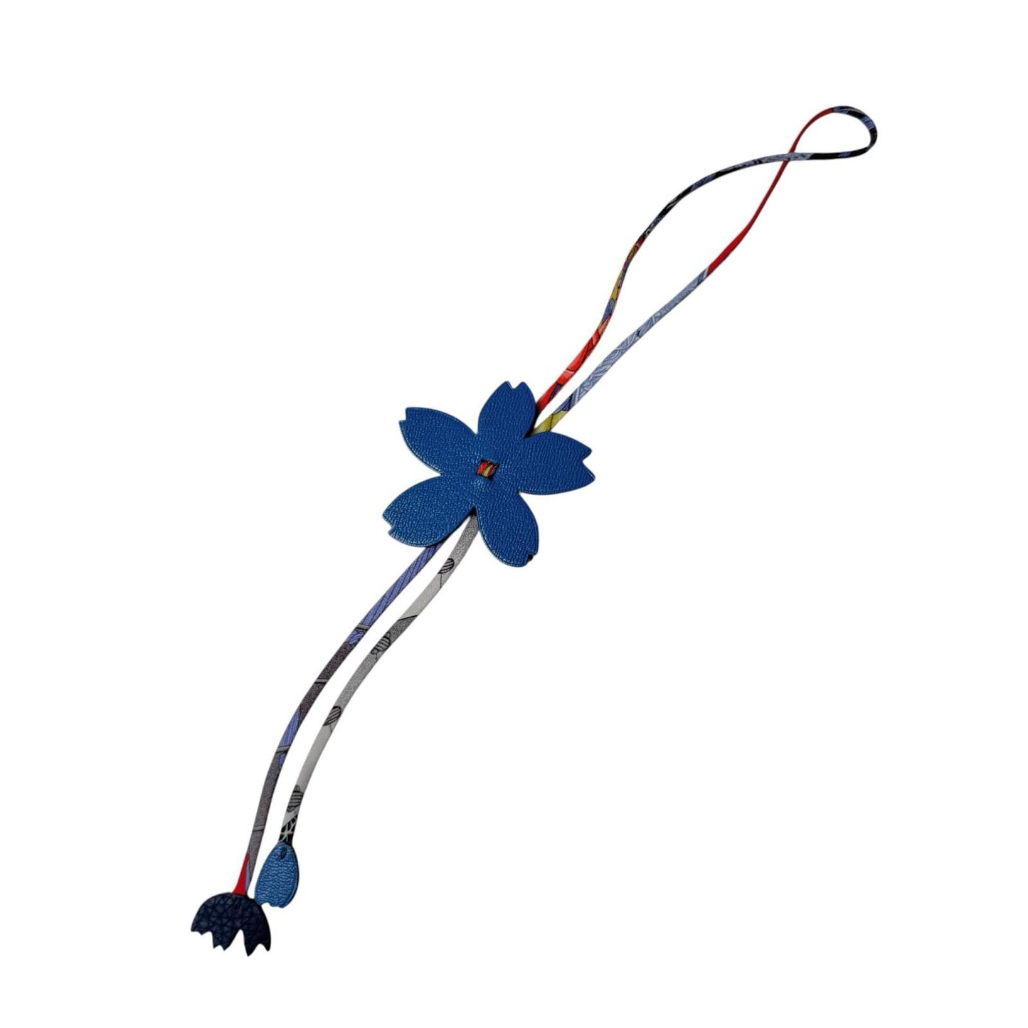 Hermes Petit Ash Sakura Charm Keychain
