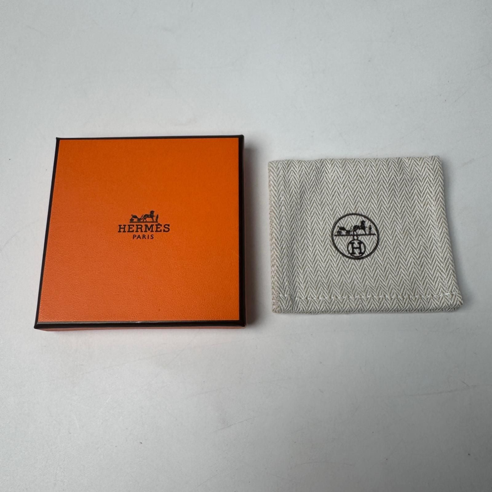 Hermes Petit Ash Sakura Charm Keychain — view 9