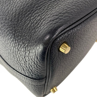 Hermes Handbag Picotin Lock PM Black Gold — view 8