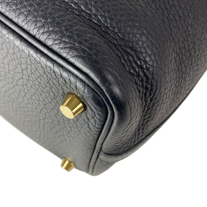 Hermes Handbag Picotin Lock PM Black Gold — view 9