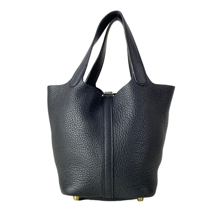 Hermes Handbag Picotin Lock PM Black Gold — view 4