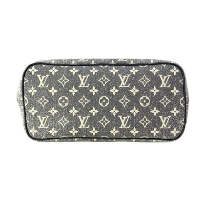 Louis Vuitton Tote Monogram Jacquard Denim Neverfull MM Gray — view 5