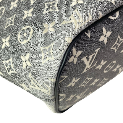 Louis Vuitton Tote Monogram Jacquard Denim Neverfull MM Gray — view 6
