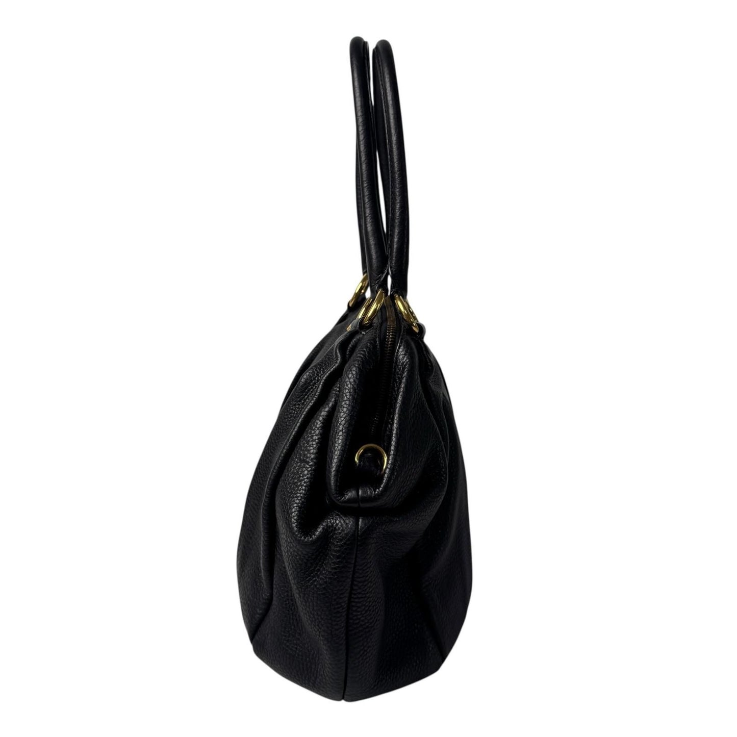 Prada Prad Tote Leather Black — view 4