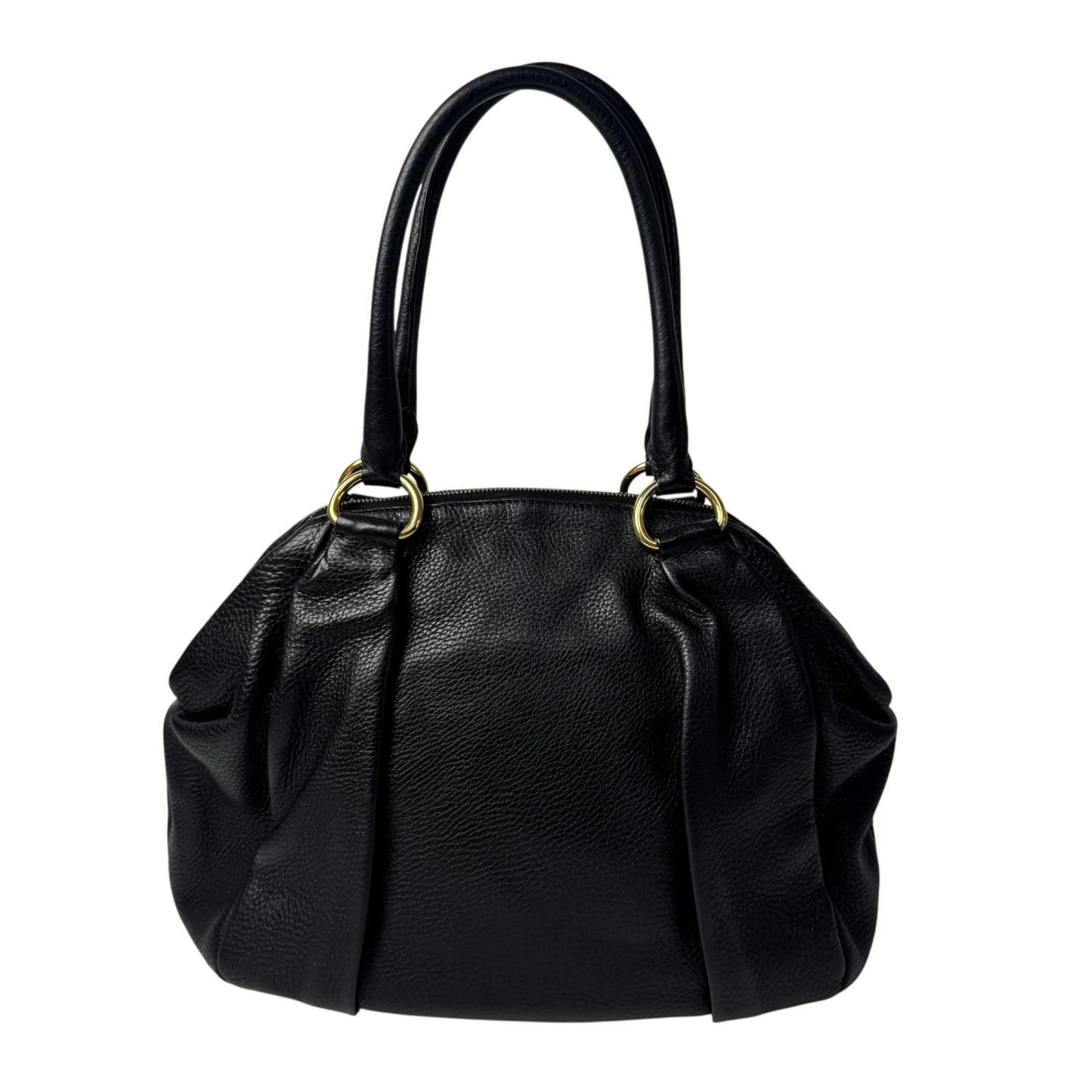 Prada Prad Tote Leather Black — view 2