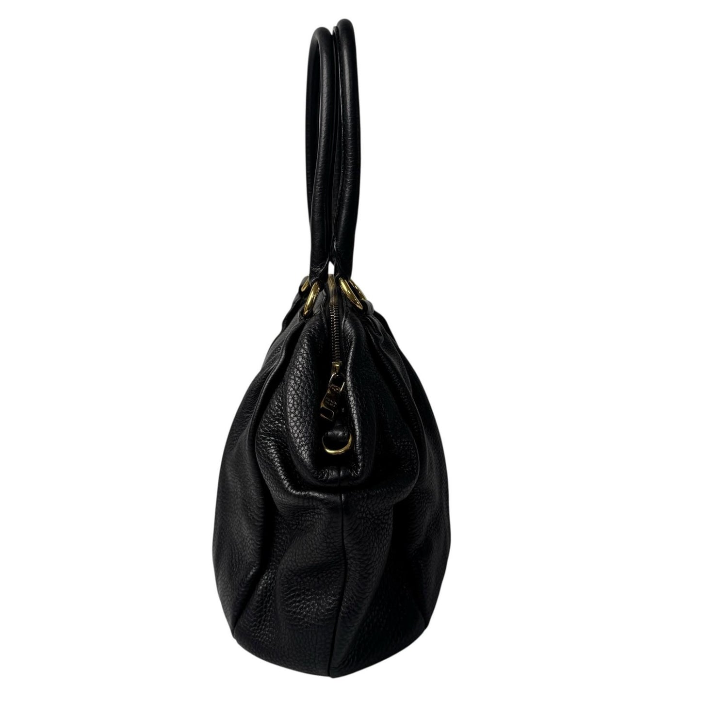 Prada Prad Tote Leather Black — view 3
