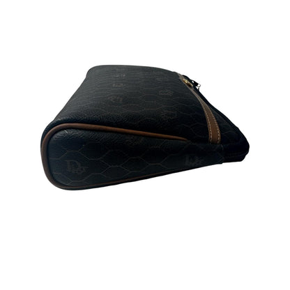 Dior Vintage Honeycomb Pattern Pouch Clutch — view 4