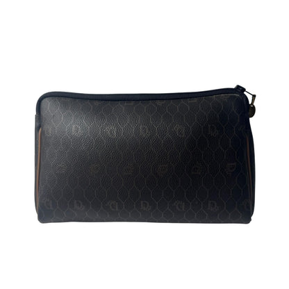 Dior Vintage Honeycomb Pattern Pouch Clutch — view 2