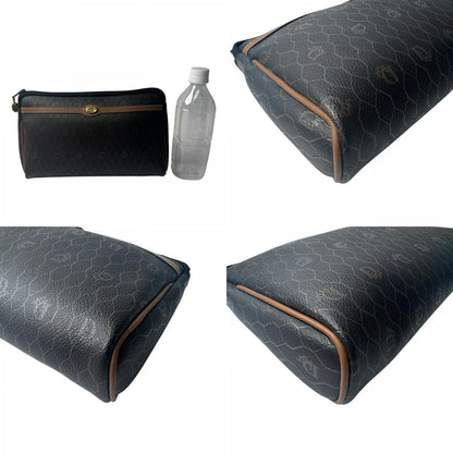 Dior Vintage Honeycomb Pattern Pouch Clutch — view 9