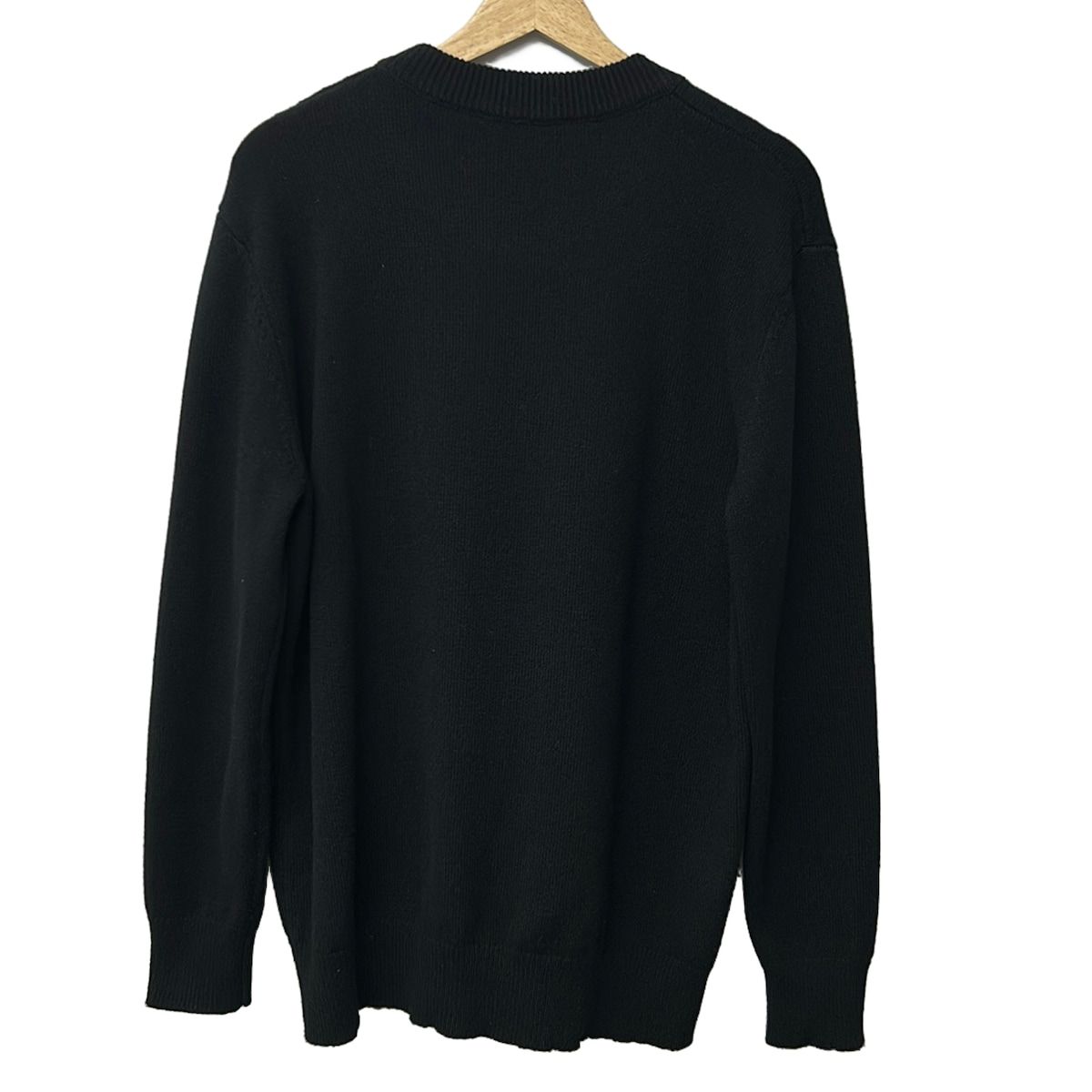 Dolce & Gabbana Long Sleeve Sweater 38 Black Red White Crew — view 2