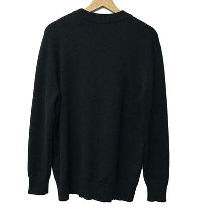 Dolce & Gabbana Long Sleeve Sweater 38 Black Red White Crew — view 2