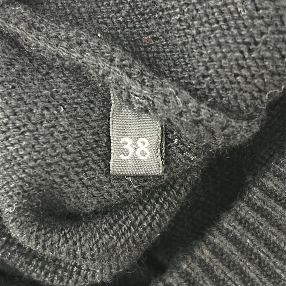 Dolce & Gabbana Long Sleeve Sweater 38 Black Red White Crew — view 5