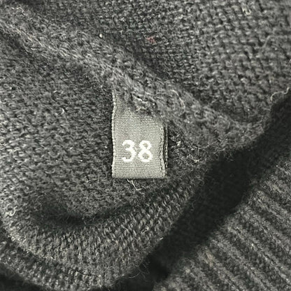 Dolce & Gabbana Long Sleeve Sweater 38 Black Red White Crew — view 5