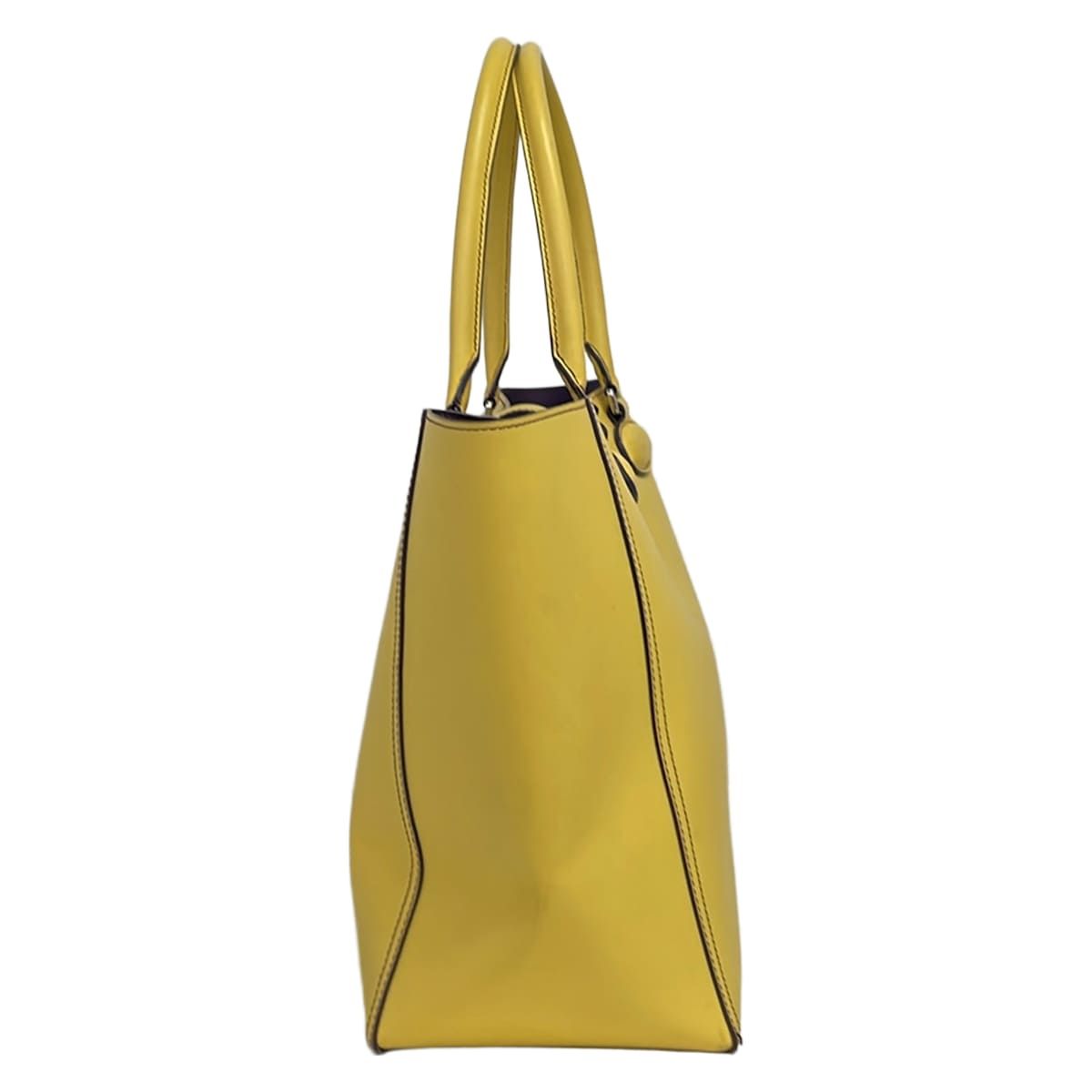 Loewe Tote Leo Yellow Leather — view 2