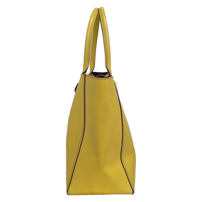 Loewe Tote Leo Yellow Leather — view 4