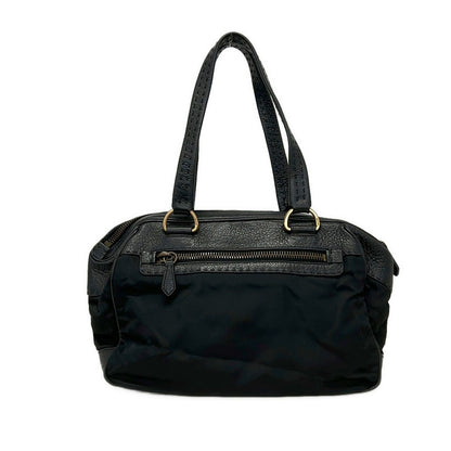 Prada Shoulder Bag Black Leather — view 3