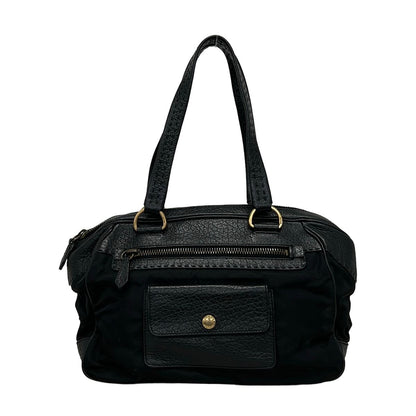 Prada Shoulder Bag Black Leather