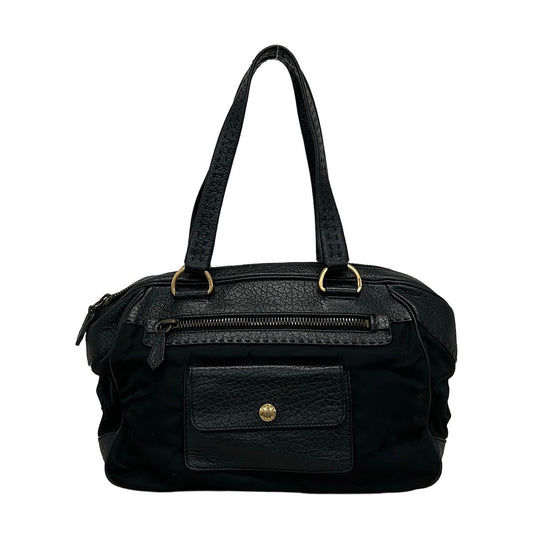 Prada Shoulder Bag Black Leather