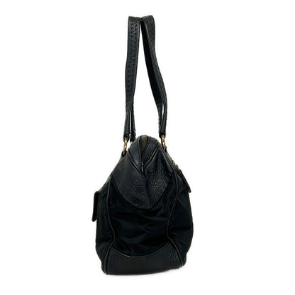 Prada Shoulder Bag Black Leather — view 4