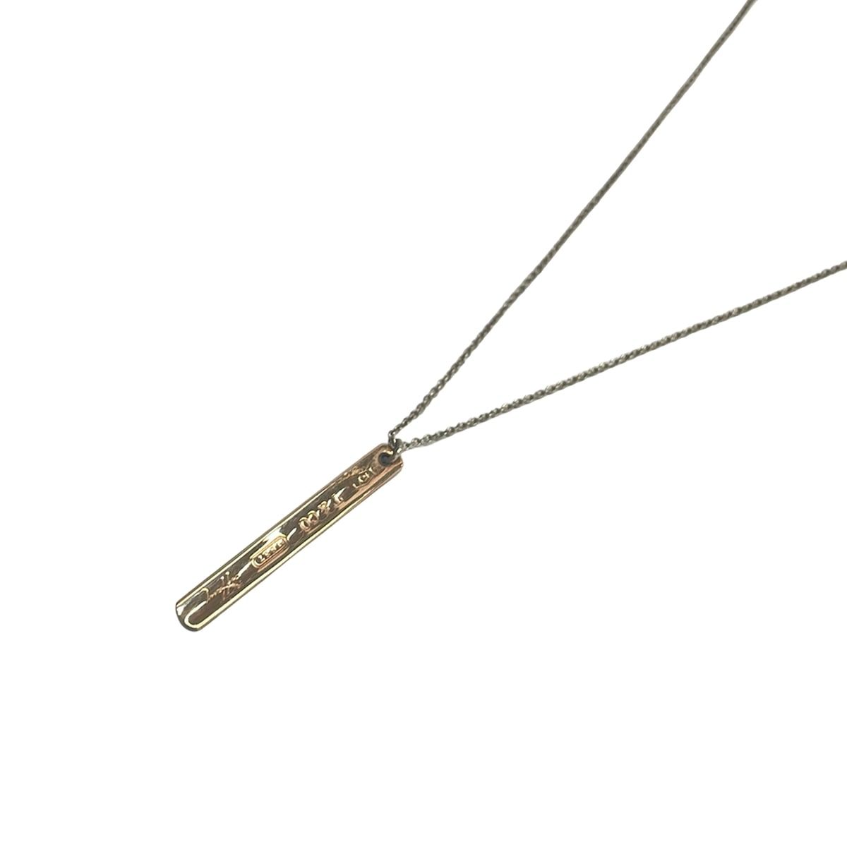 Tiffany & Co Necklace Bar Silver