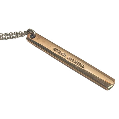 Tiffany & Co Necklace Bar Silver — view 4