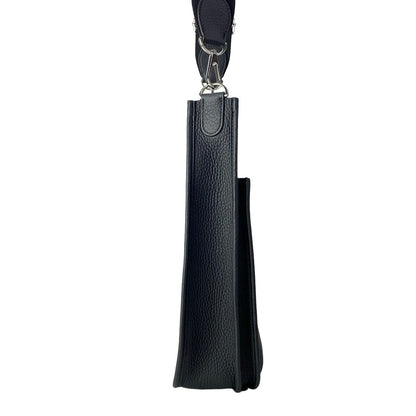 Hermes Shoulder Bag Evelyne 3 III PM Black Silver 2025.4 Purchase — view 4