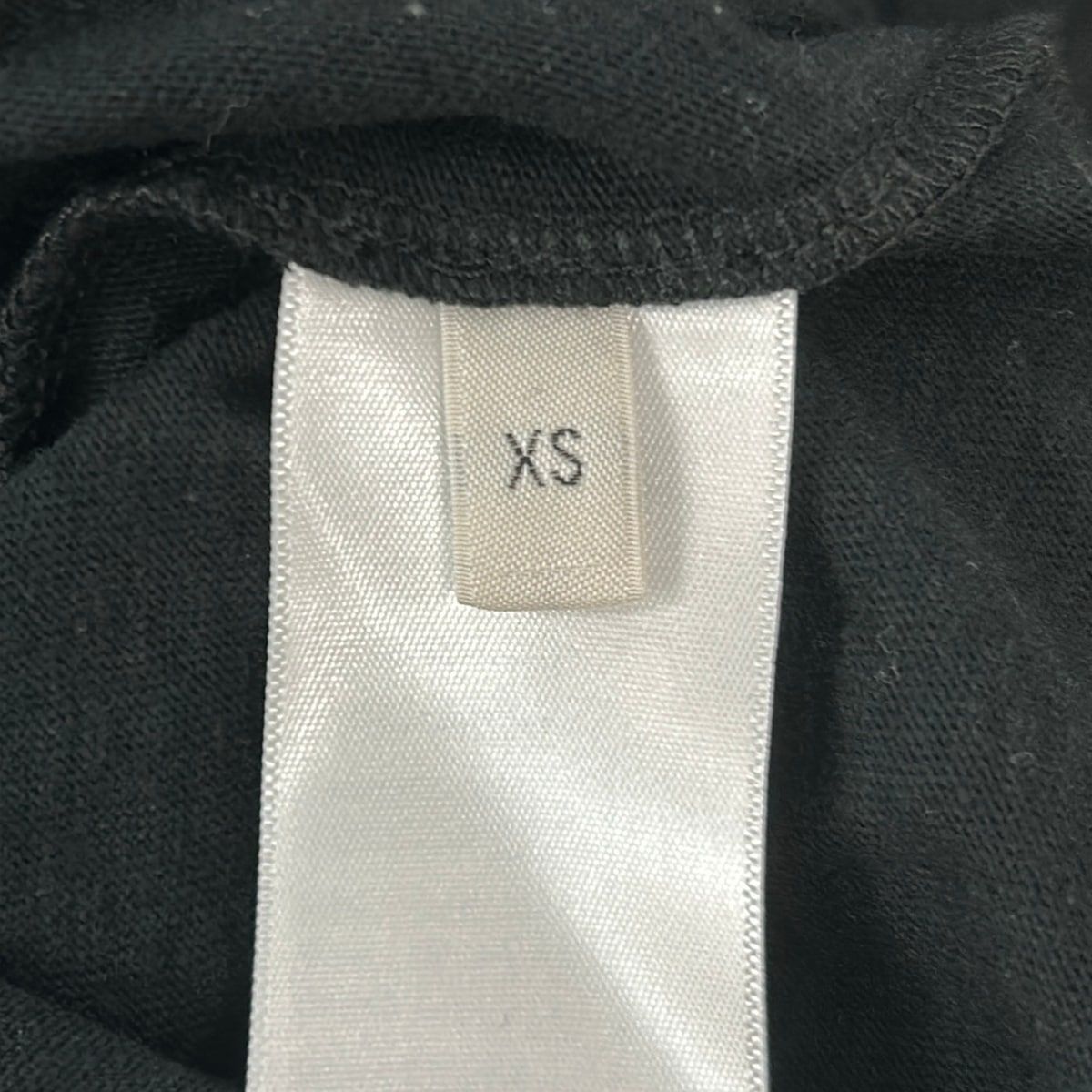 Celine Short Sleeve T-Shirt XS Loose Cropped Black Paris 16 Print — view 5