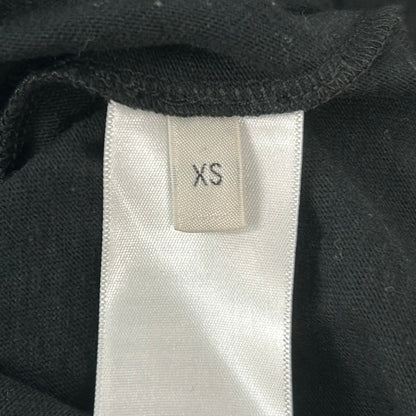Celine Short Sleeve T-Shirt XS Loose Cropped Black Paris 16 Print — view 5
