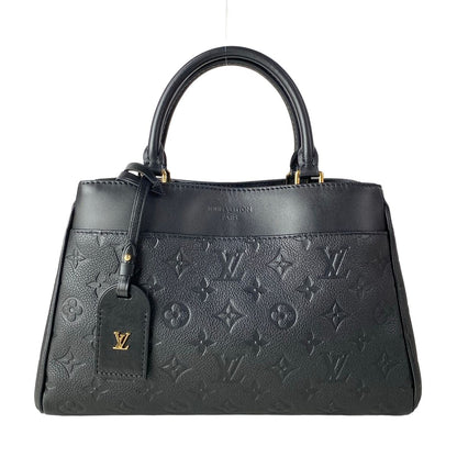 Louis Vuitton Tote Monogram Empreinte Avenue PM Noir Leather Cowhide