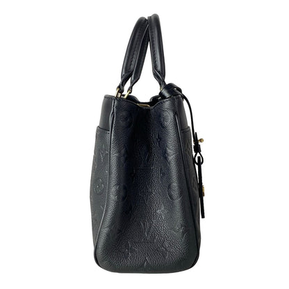 Louis Vuitton Tote Monogram Empreinte Avenue PM Noir Leather Cowhide — view 2
