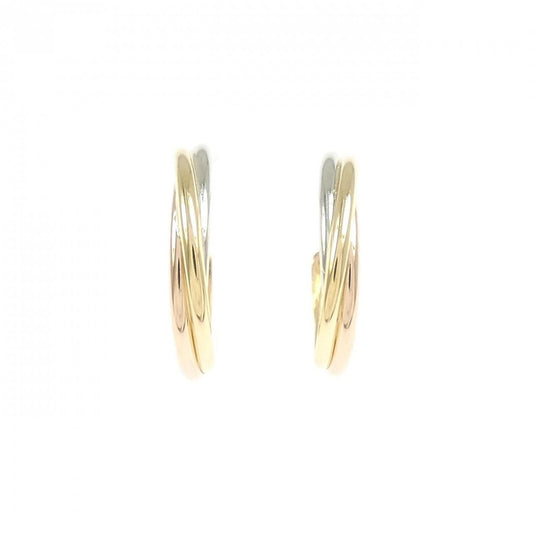 Cartier Trinity Earrings Gold