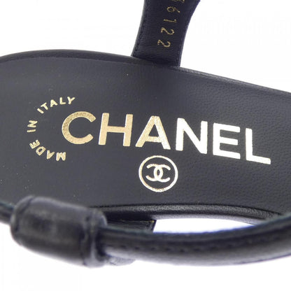 Chanel Sandals Black — view 6