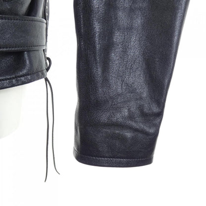 Saint Laurent Leather Rider's Jacket — view 6