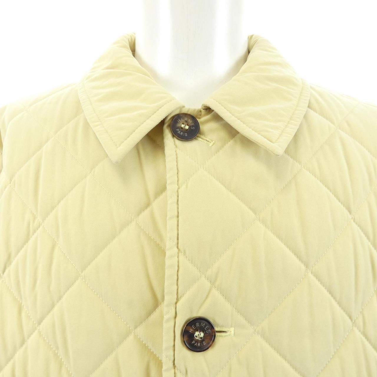 Hermes Vintage Coat Yellow — view 7