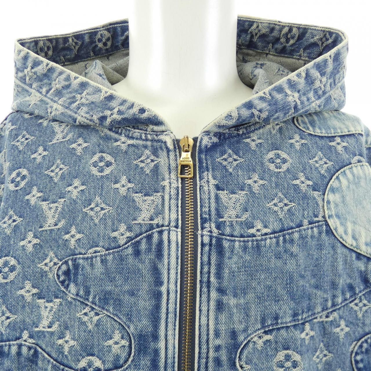 Louis Vuitton Monogram Patchwork Denim Jacket — view 5