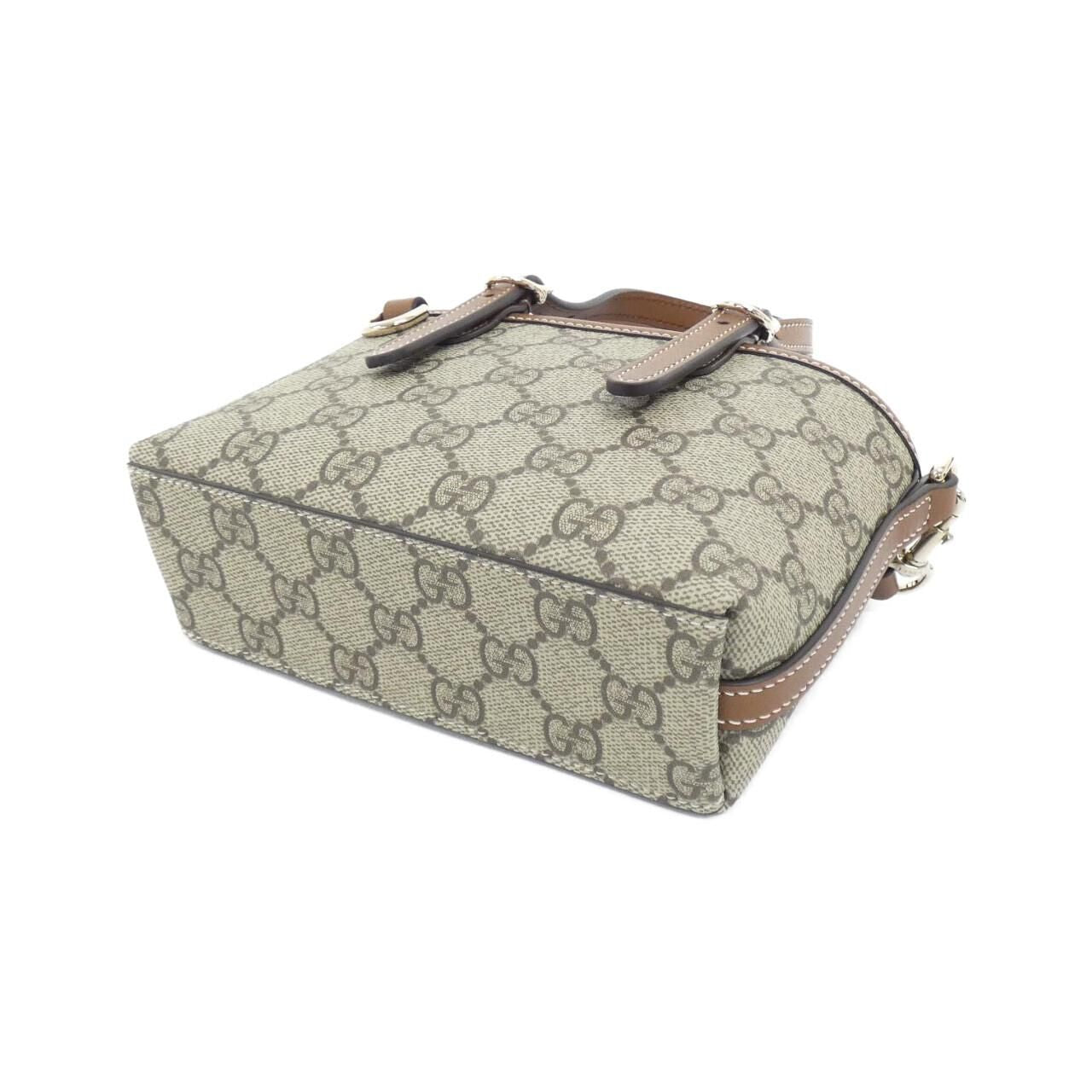 Gucci GG Emblem Faeuc Bag — view 3