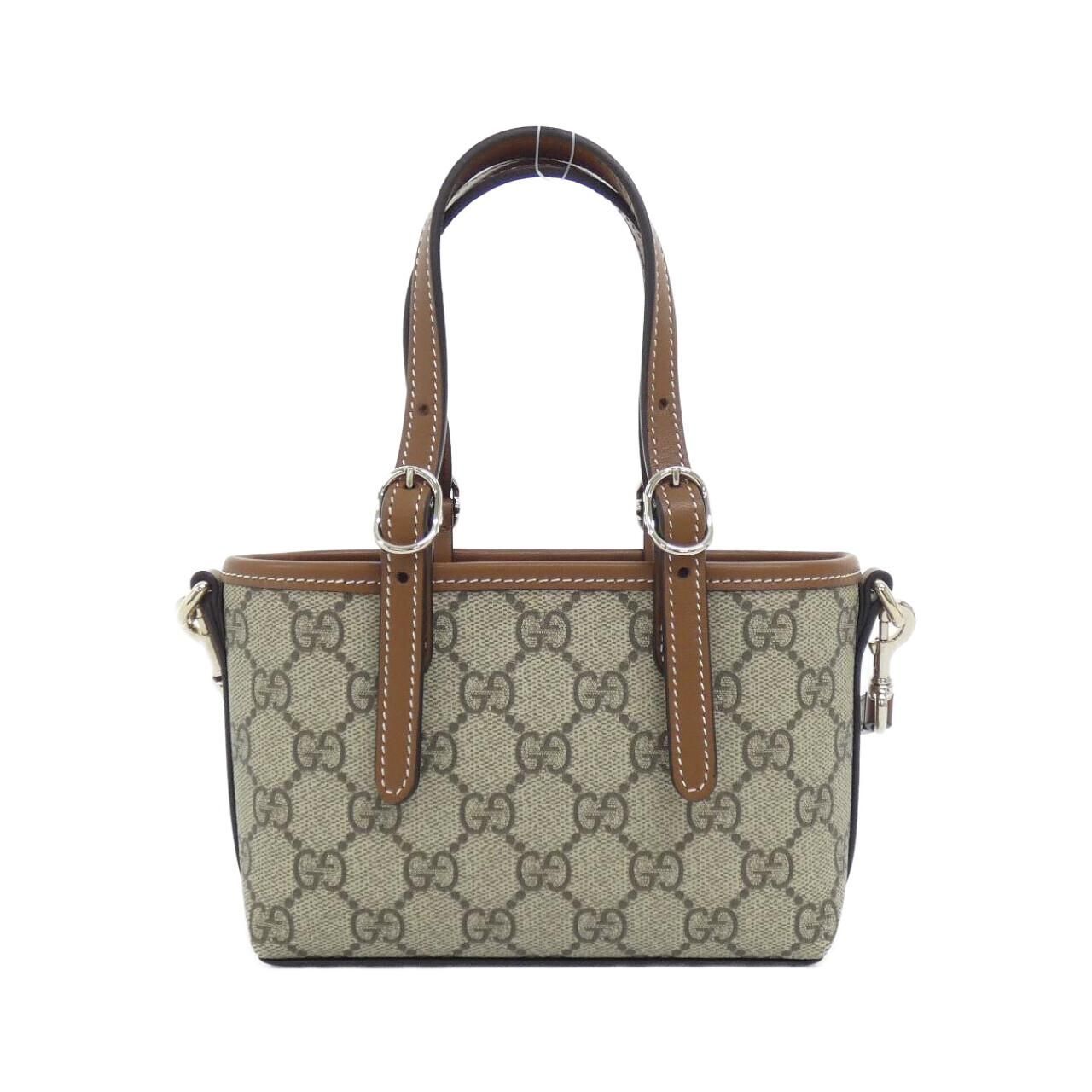 Gucci GG Emblem Faeuc Bag — view 2