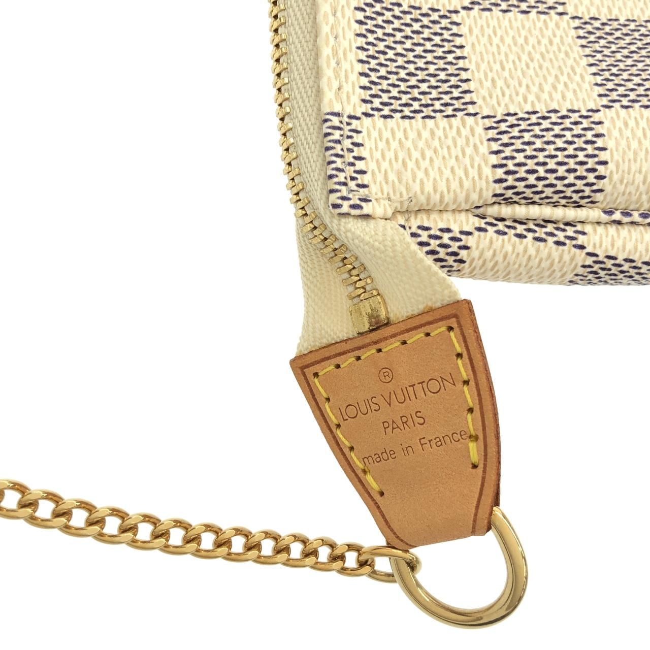 Louis Vuitton Damier Azur Mini Pochette Pouch — view 4